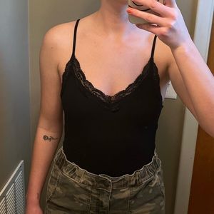 American Eagle Black body suit